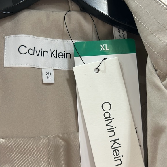 NWT! Calvin Klein Trench Coat - Picture 3 of 6